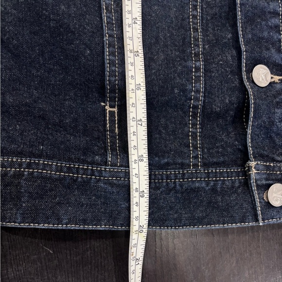 Women’s Denim Jacket Size Medium Calvin Klein - Picture 9 of 9
